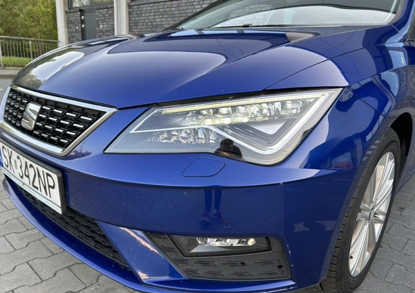 Seat Leon cena 49500 przebieg: 180000, rok produkcji 2018 z Katowice małe 154